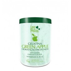 Коллагеновый восполнитель LOVE POTION Gelatina Green Apple 1000 мл